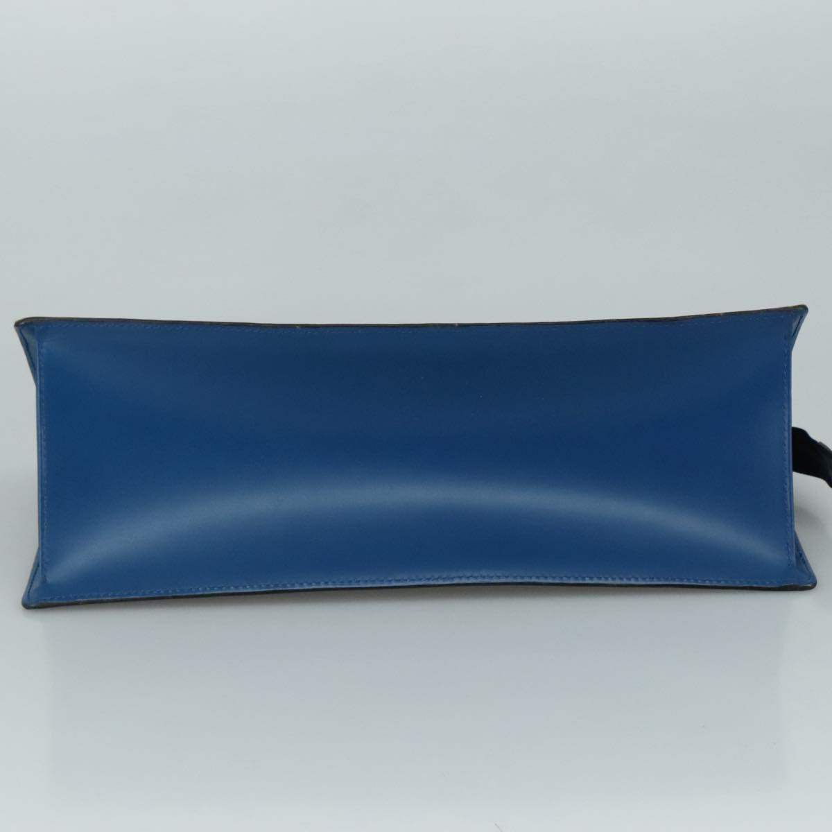 LOUIS VUITTON Epi Sac Triangle Hand Bag Blue M52095 LV ep7073