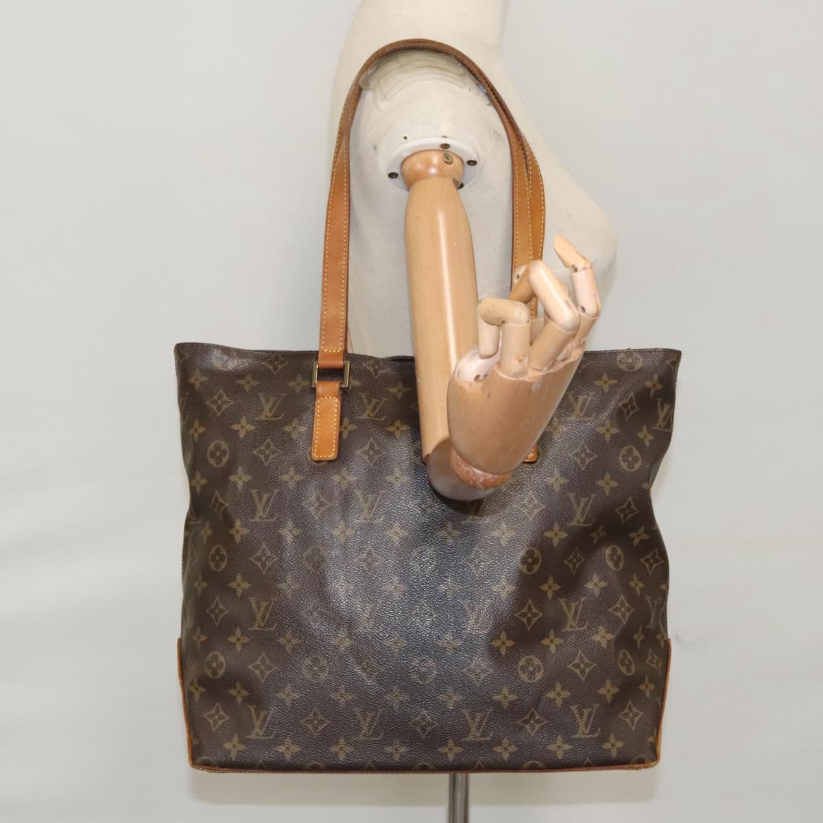 LOUIS VUITTON Monogram Cabas Mezzo Tote Bag M51151 LV ep7098