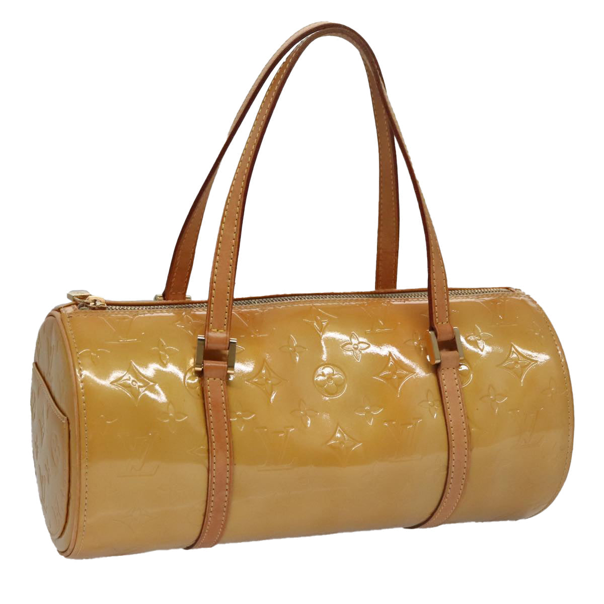 LOUIS VUITTON Monogram Vernis Bedford Hand Bag Beige M91006 LV ep7099