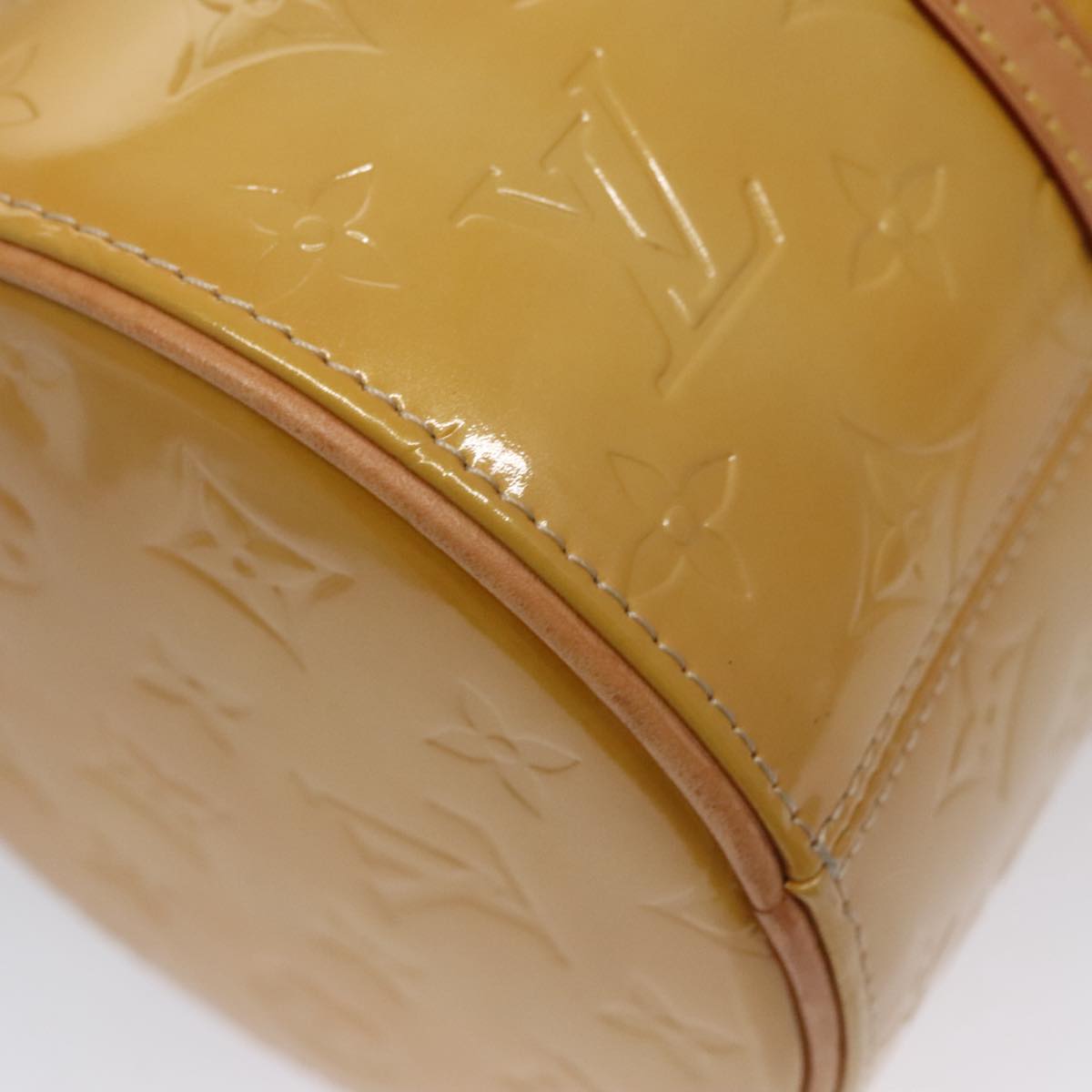 LOUIS VUITTON Monogram Vernis Bedford Hand Bag Beige M91006 LV ep7099