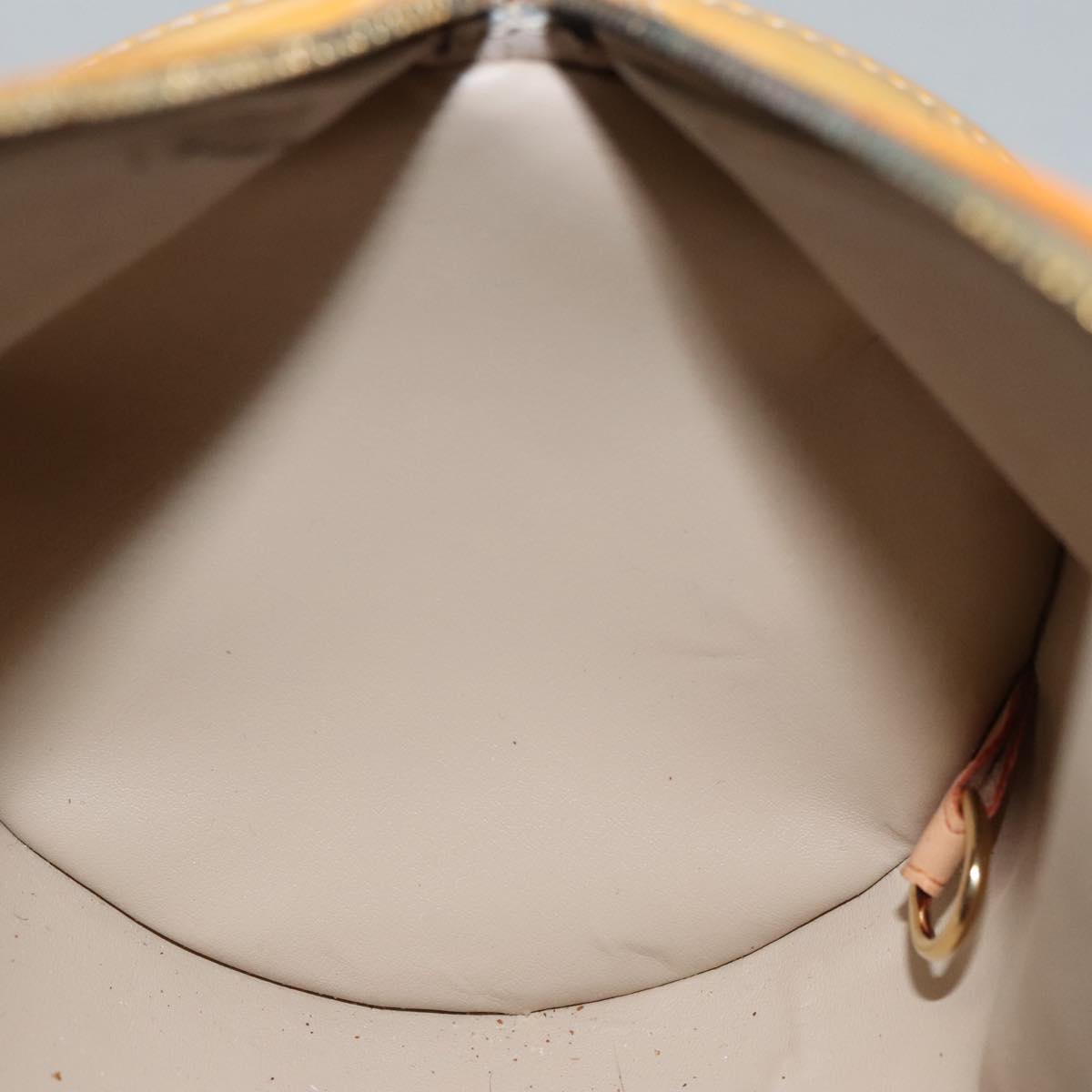 LOUIS VUITTON Monogram Vernis Bedford Hand Bag Beige M91006 LV ep7099