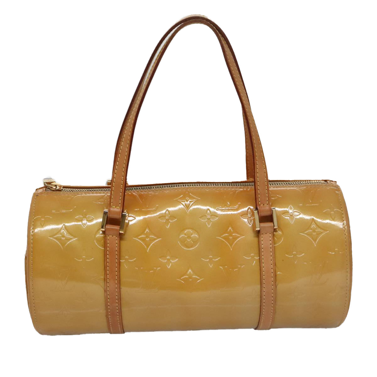 LOUIS VUITTON Monogram Vernis Bedford Hand Bag Beige M91006 LV ep7099