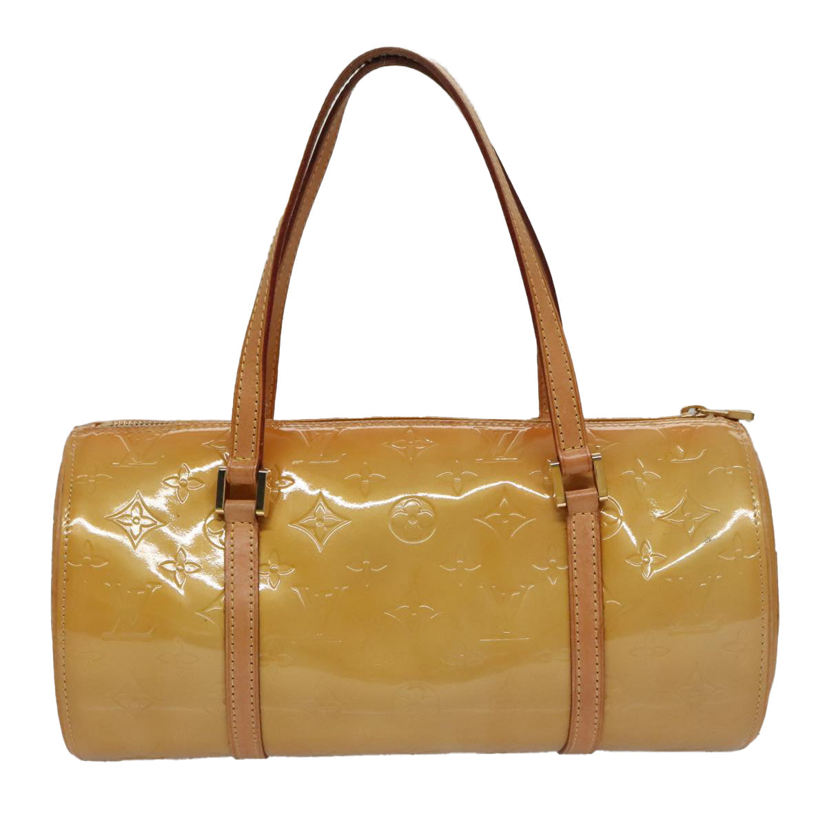 LOUIS VUITTON Monogram Vernis Bedford Hand Bag Beige M91006 LV ep7099