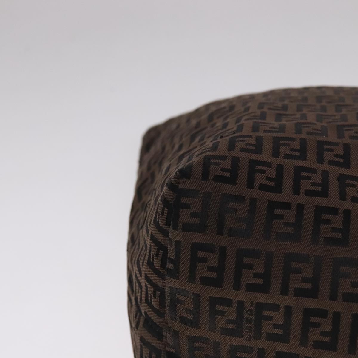 FENDI Zucchino Canvas Tote Bag Brown ep7111