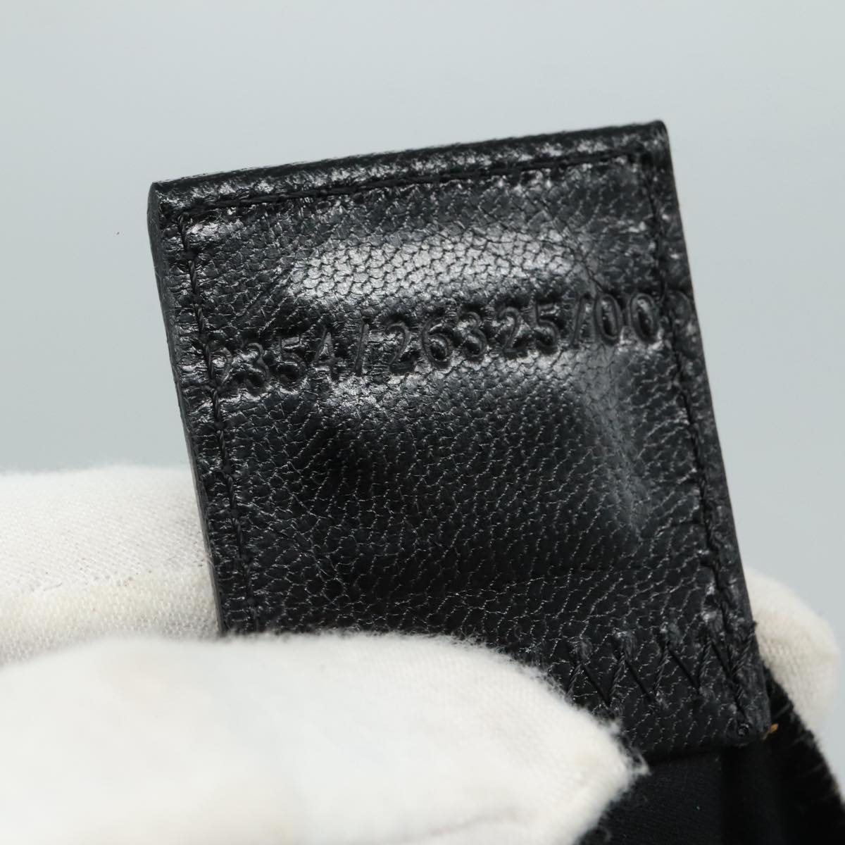 FENDI Mamma Baguette Shoulder Bag Nylon Black Silver ep7119
