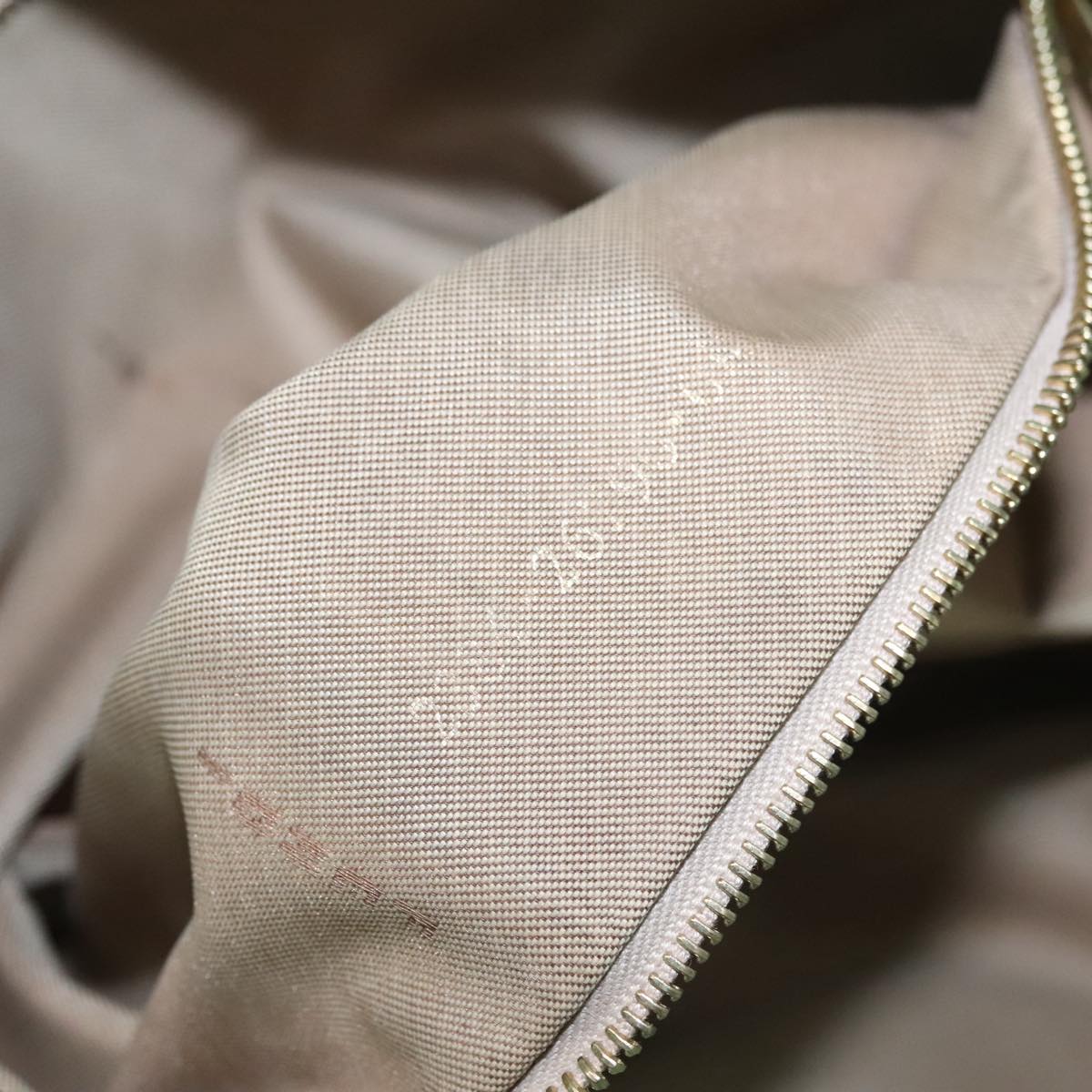 FENDI Zucchino Mamma Baguette Shoulder Bag Coated Canvas Peppermint ep7217