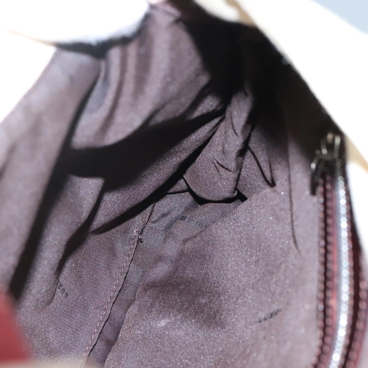 FENDI Zucca Canvas Shoulder Bag Beige ep7339