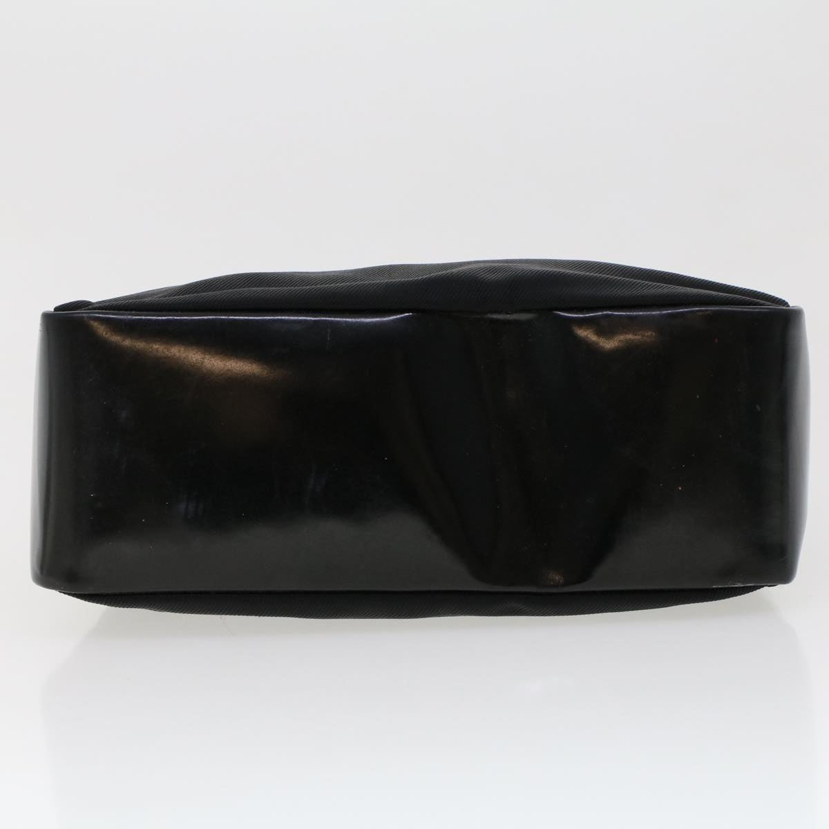 GUCCI Bamboo Shoulder Bag Nylon Leather Black 000•1014•0575 5 ep820