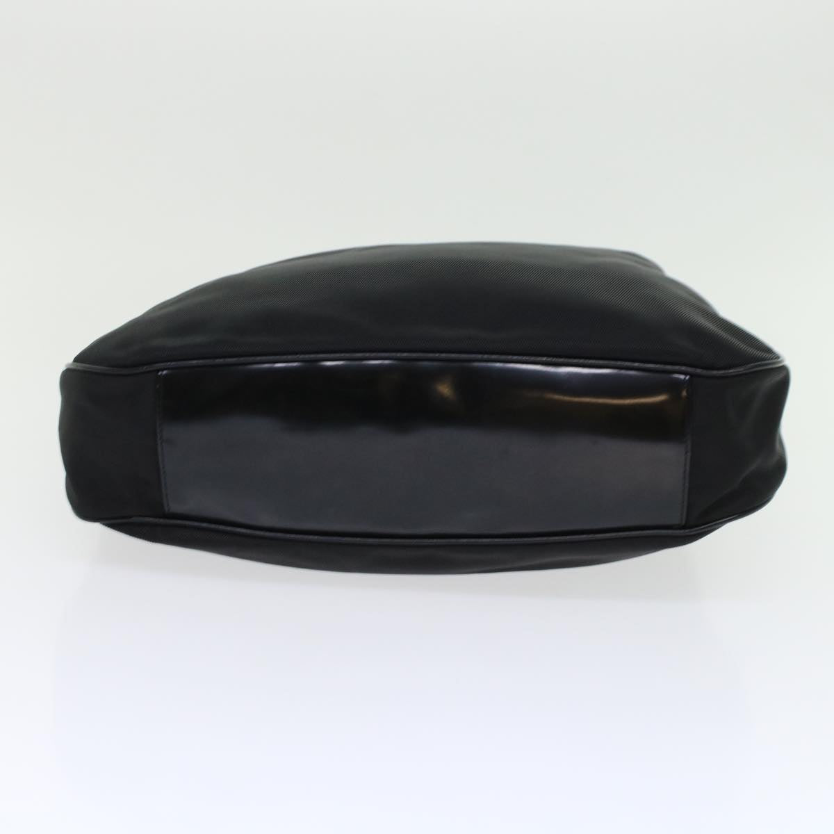 GUCCI Bamboo Shoulder Bag Nylon Black 001•1998•1577 ep826