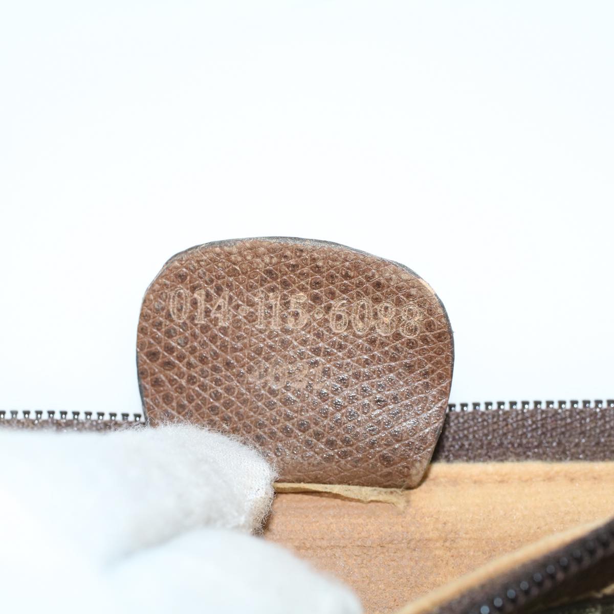 GUCCI GG Canvas Clutch Bag PVC Leather Beige 014•115•6088 4021 ep901