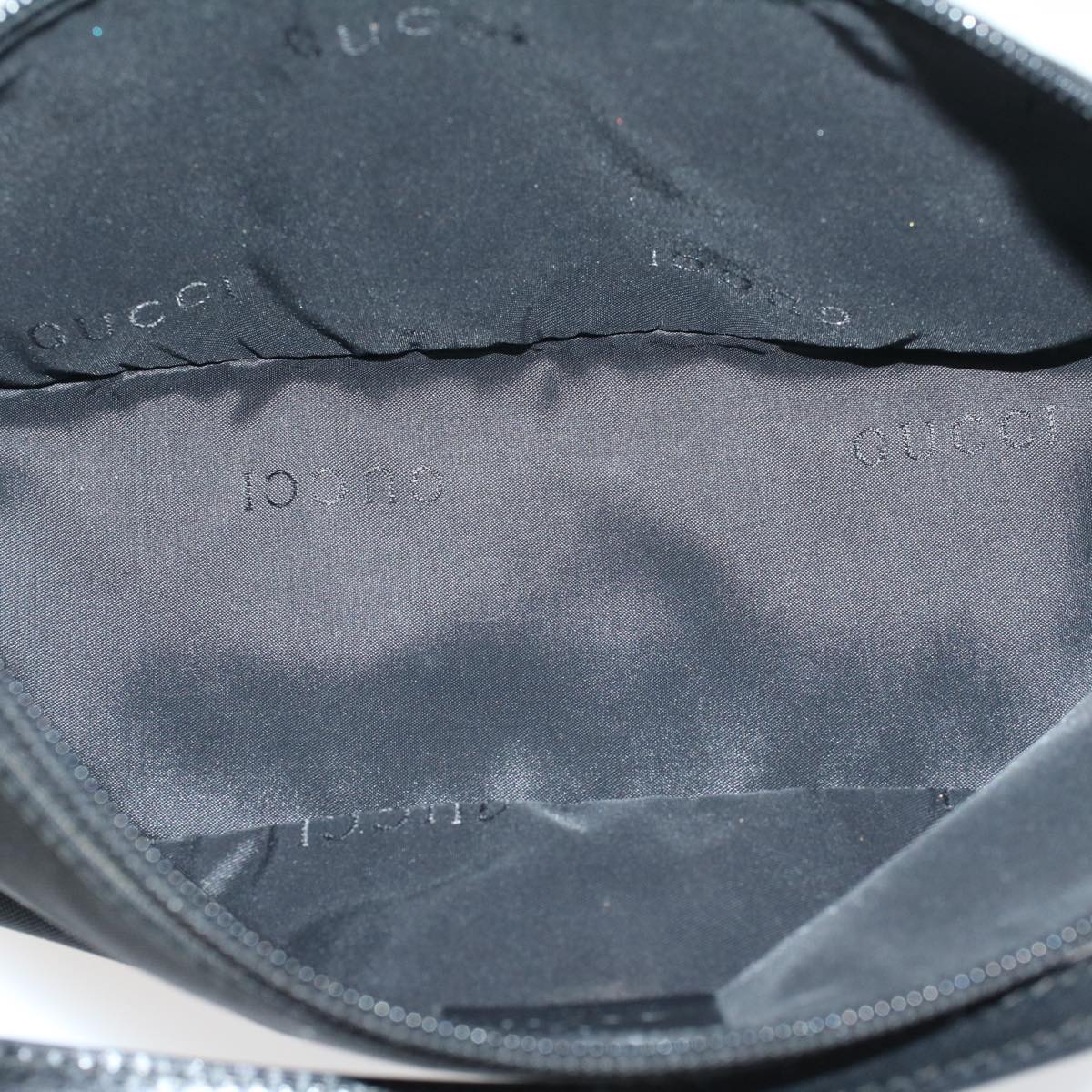 GUCCI Accessory Pouch Nylon Black 039•1103 2123 ep962