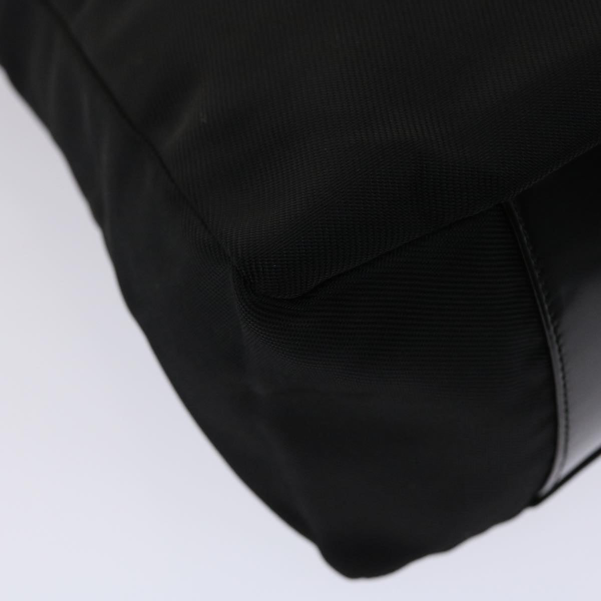 GUCCI Bamboo Shoulder Bag Nylon Black 000•2032•0509 ep970