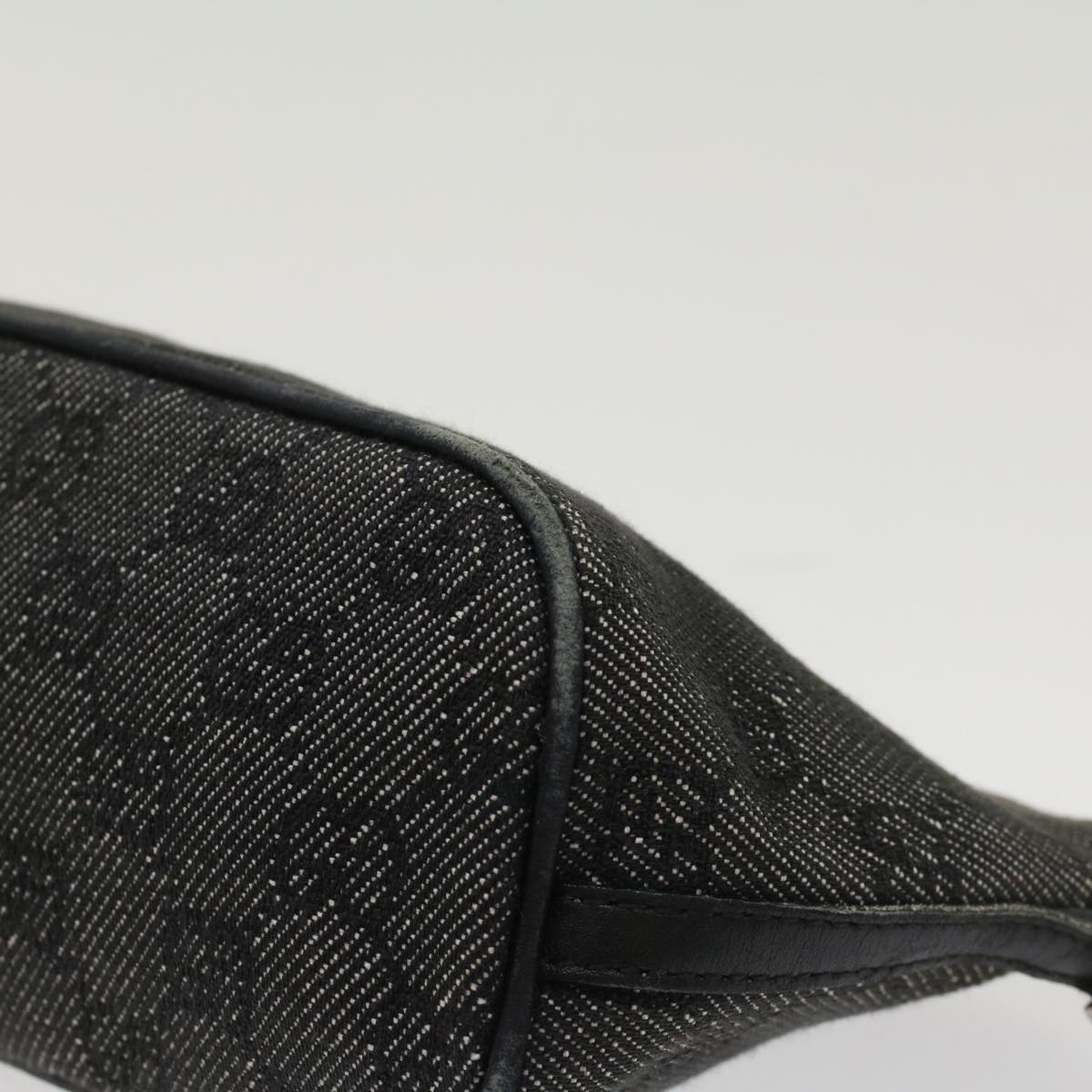 GUCCI GG Canvas Accessory Pouch Black 07198 ep988