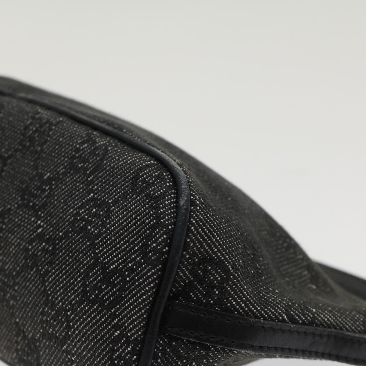 GUCCI GG Canvas Accessory Pouch Black 07198 ep988