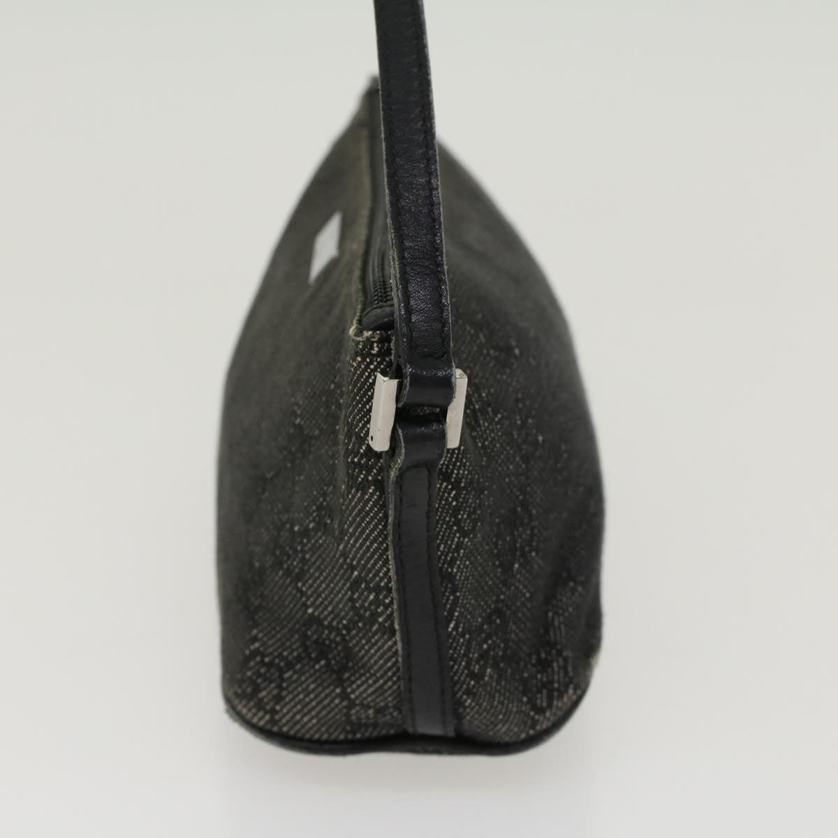 GUCCI GG Canvas Accessory Pouch Black 07198 ep988