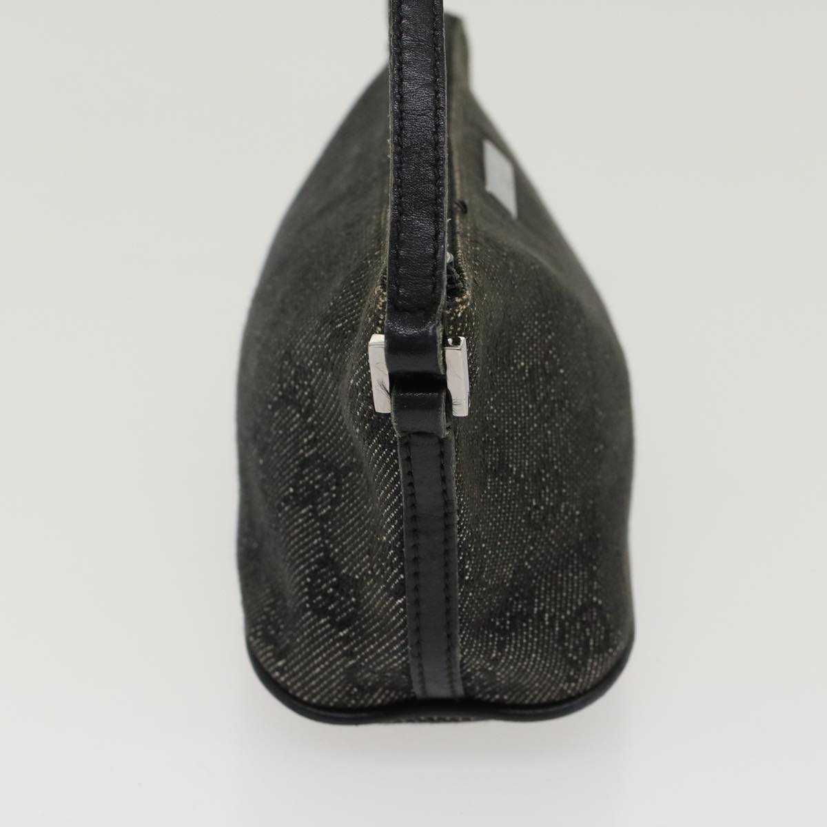 GUCCI GG Canvas Accessory Pouch Black 07198 ep988