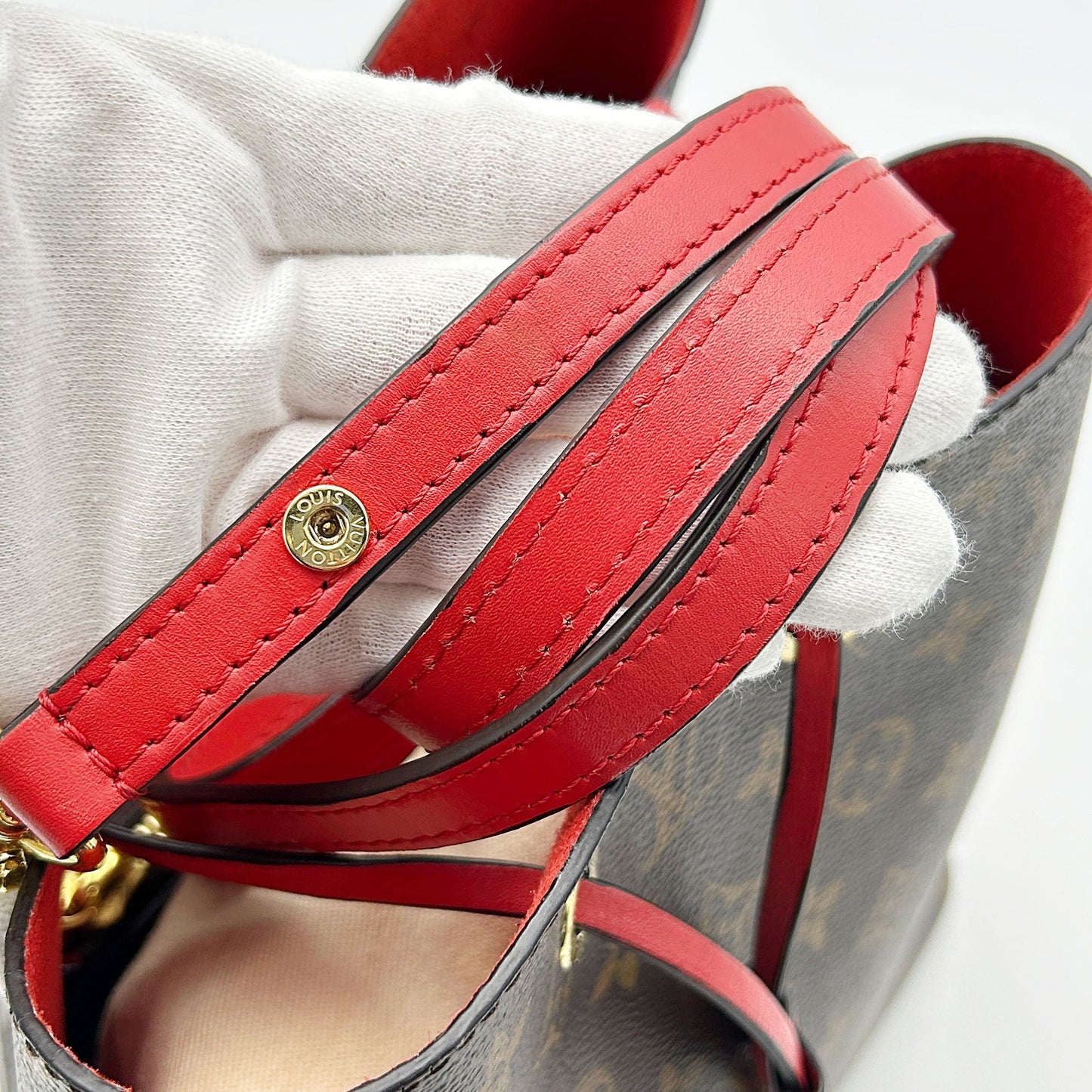 GLM-LV Monogram NÃ©onoÃ© MM - Brown Bucket Bags, Handbags LA27134