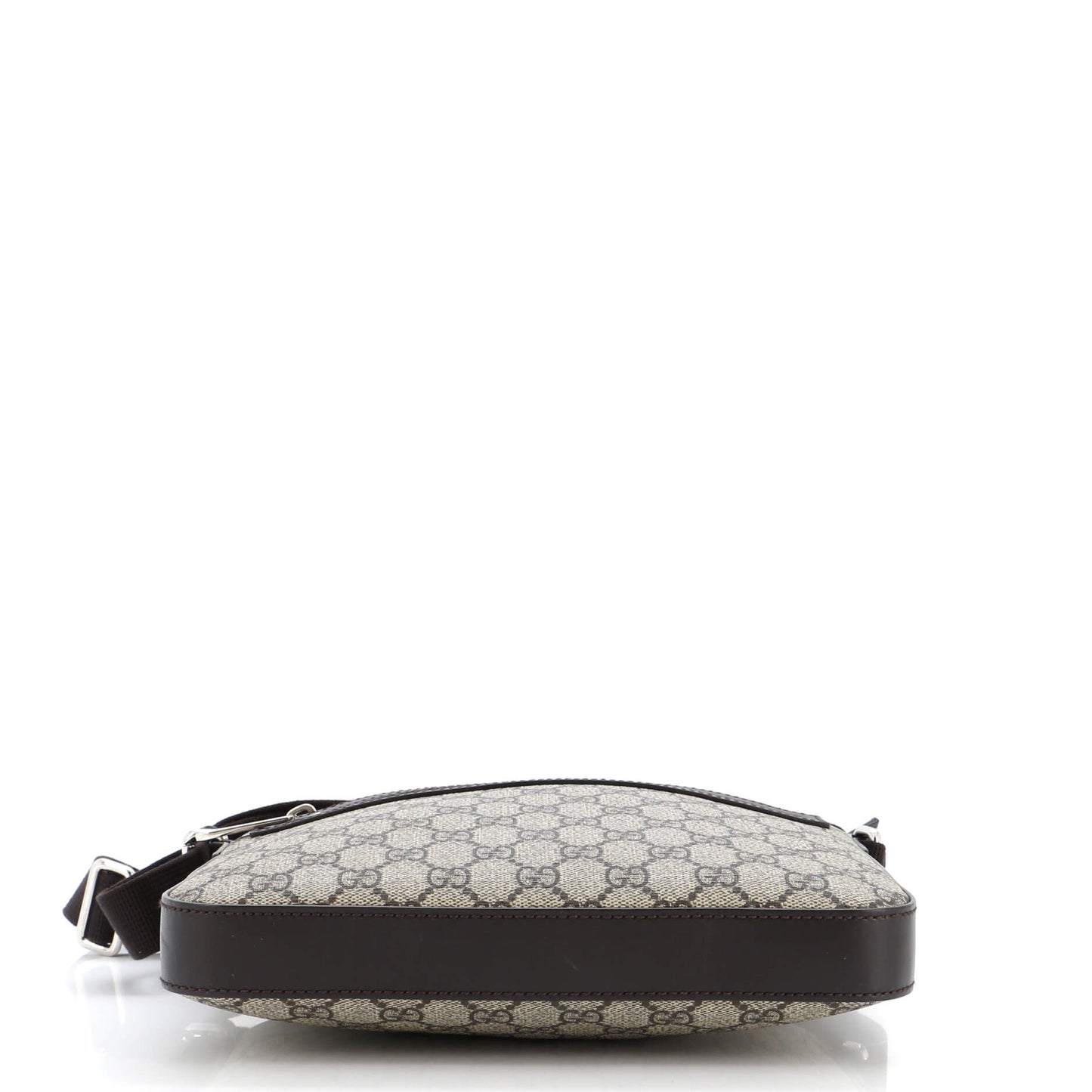 Front Zip Messenger GG Coated Canvas Medium