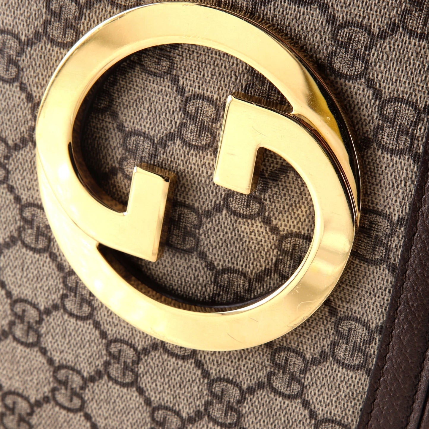 Blondie NM Top Handle Bag GG Coated Canvas Medium