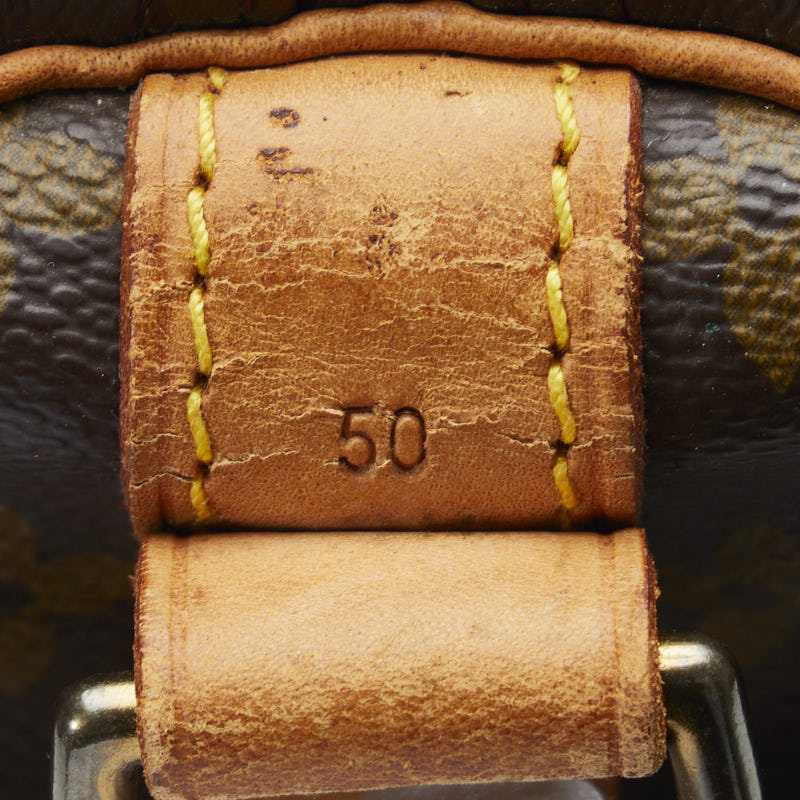 Louis Vuitton Monogram M41416 Boston Bag PVC/Leather Brown