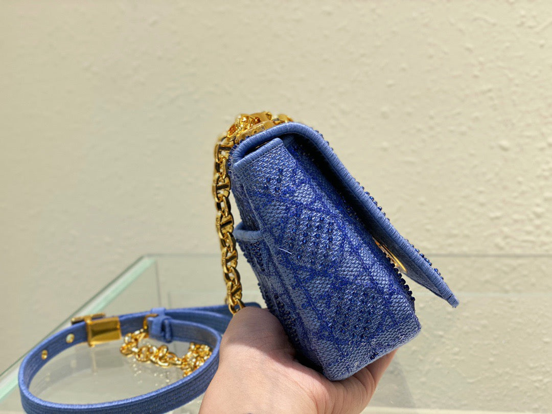 GLAMI MeGLAMIum Caro Bag Blue, For Women, WomenÃ¢â‚¬â„¢s Handbags 25.5cm/10in CD