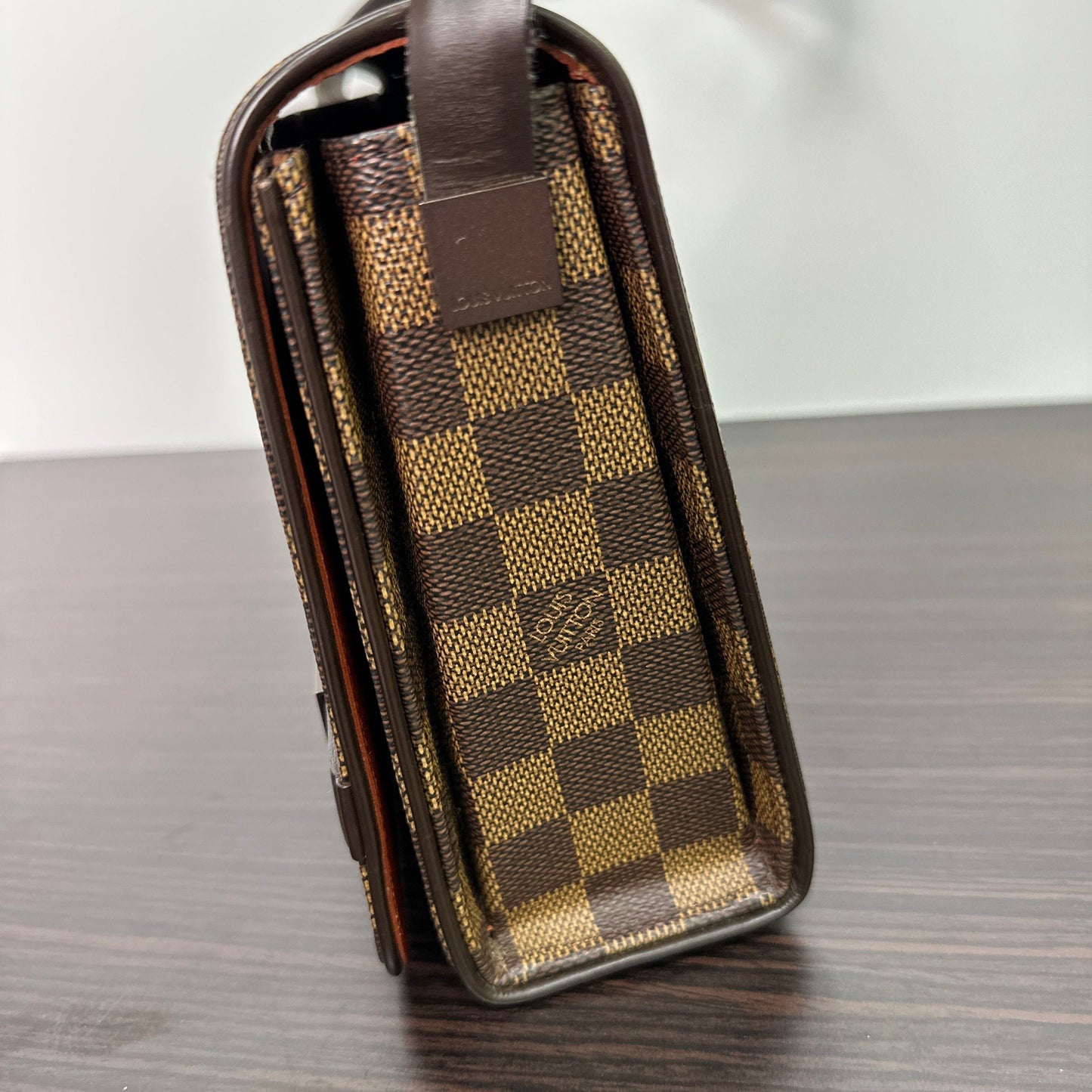GLM-| Bags | Authentic GLM-Flap Tribeca Damier Ebene Carre Bag LB116304