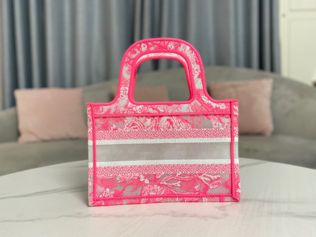 GLAMI Mini Book Tote Pink, For Women, WomenÃ¢â‚¬â„¢s Handbags 22.5cm/9in CD S5475ZRVJ_M956