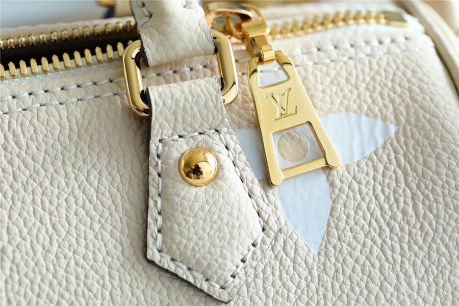 LV Papillon GLAMI Monogram Empreinte Beige For Women, WomenÃ¢â‚¬â„¢s Bags, Shoulder And Crossbody Bags 7.9in/20cm LV