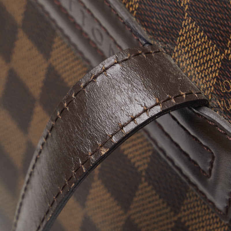 Louis Vuitton Louis Vuitton Damière N51123 Toast Bag PVC/Leather Brown