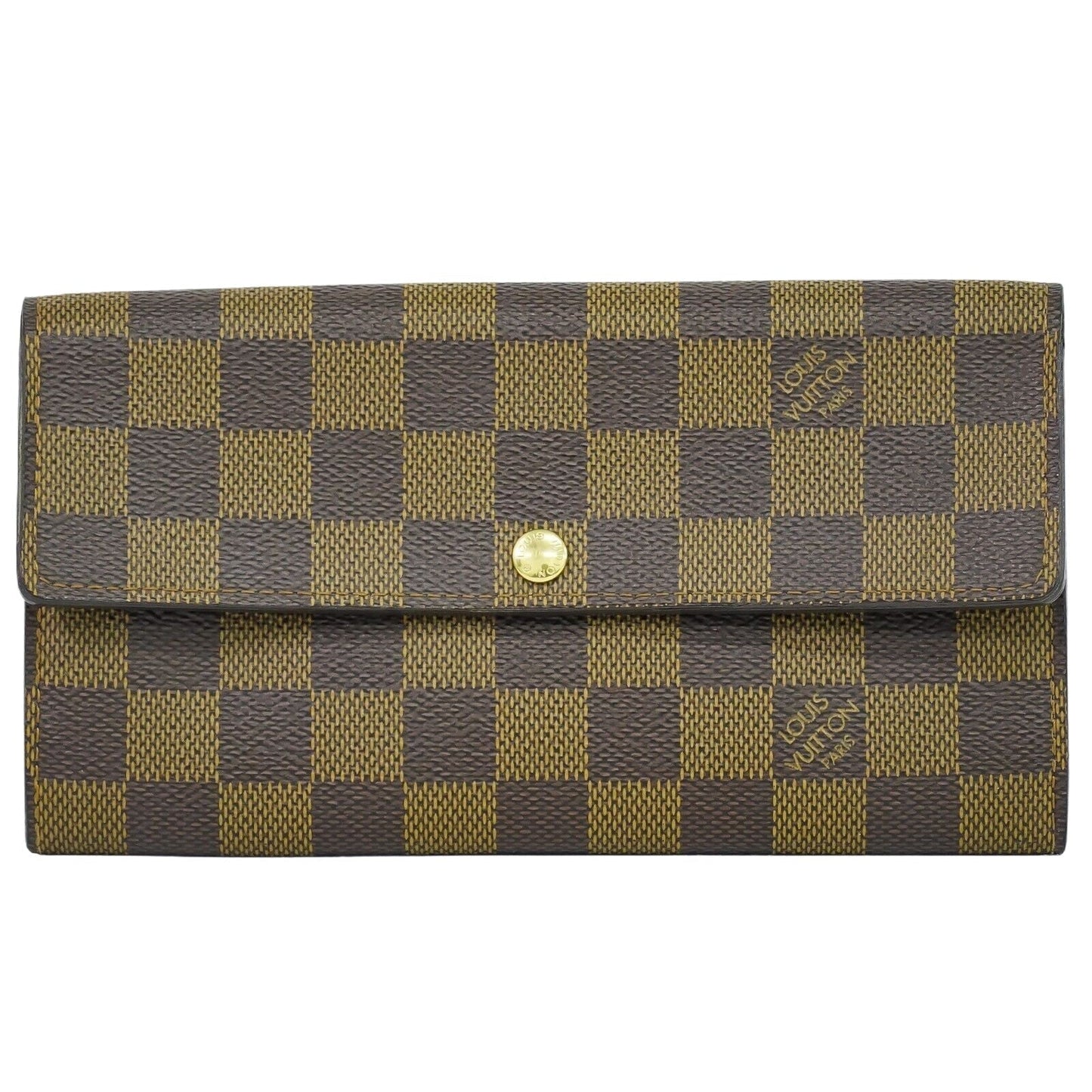 Louis Vuitton Sarah  Canvas Wallet
