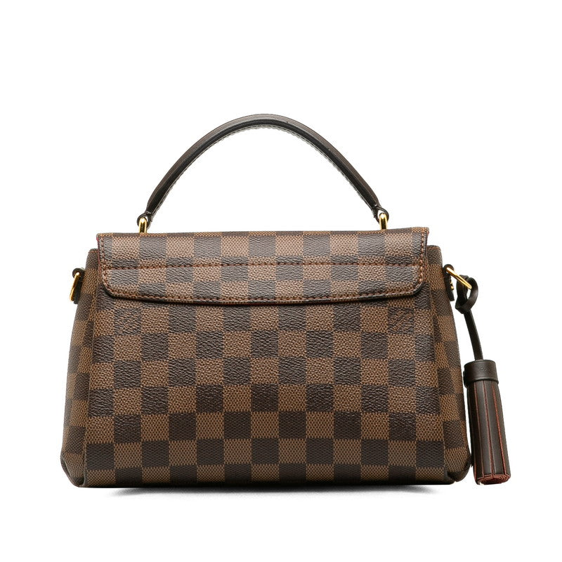 Louis Vuitton Louis Vuitton Damière N53000 Handbag PVC/Leather Brown