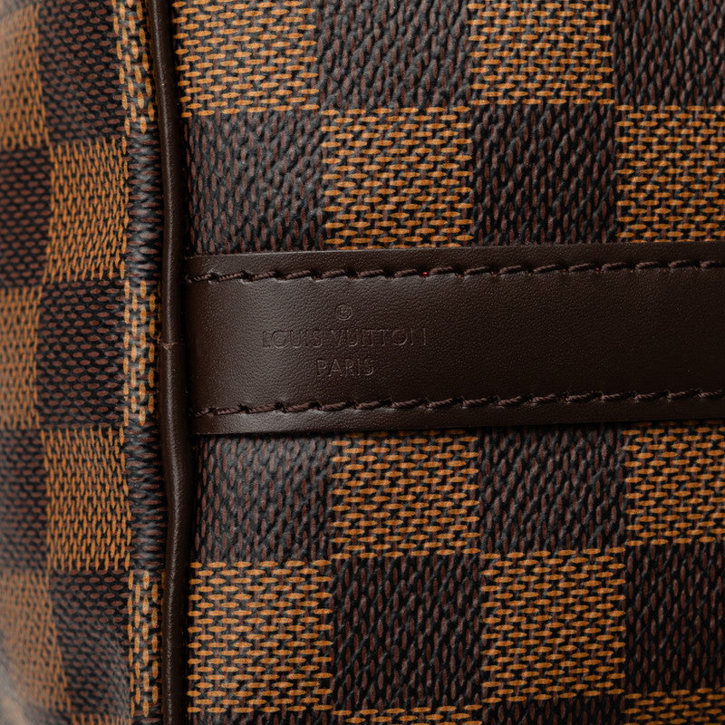 Louis Vuitton Louis Vuitton Damière N41368 Boston Bag PVC/Leather Brown