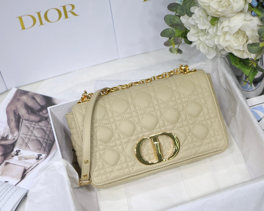 GLAMI Small Caro Bag Light Yellow For Women 8in/20cm CD M9241UWHC_M26Y