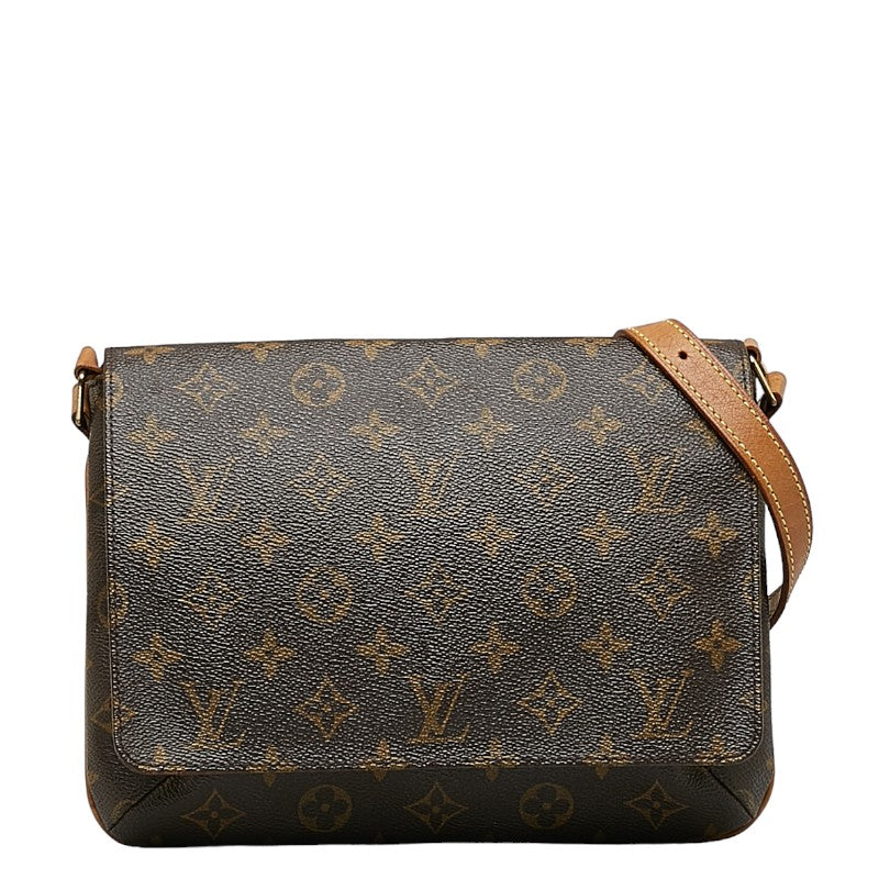 Louis Vuitton Monogram Muset Tango Short Shoulder Bag M51257 Brown PVC Leather  Louis Vuitton