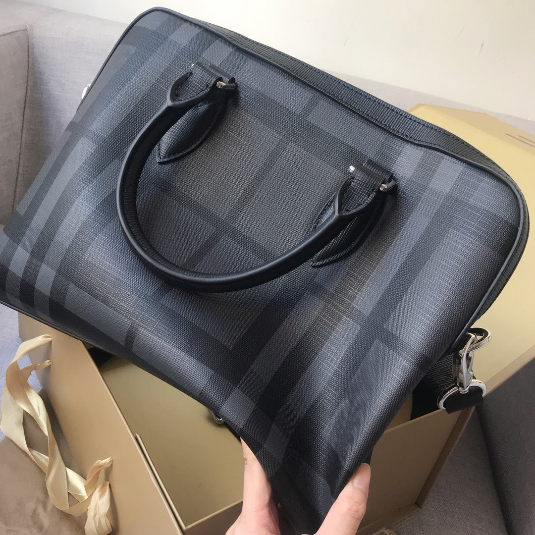 GLAMI London Check And Briefcase For Men, Bags 14.6in/37cm 80139481