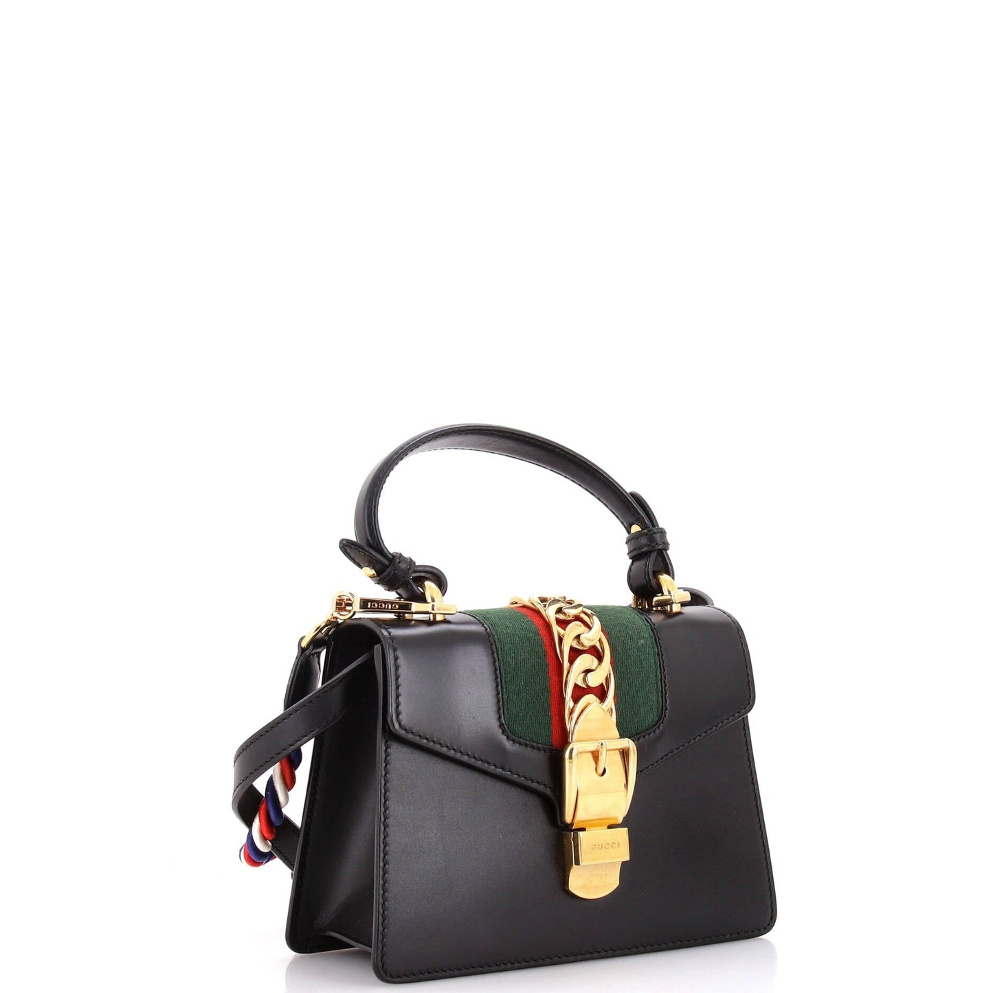 Sylvie Top Handle Bag Leather Mini