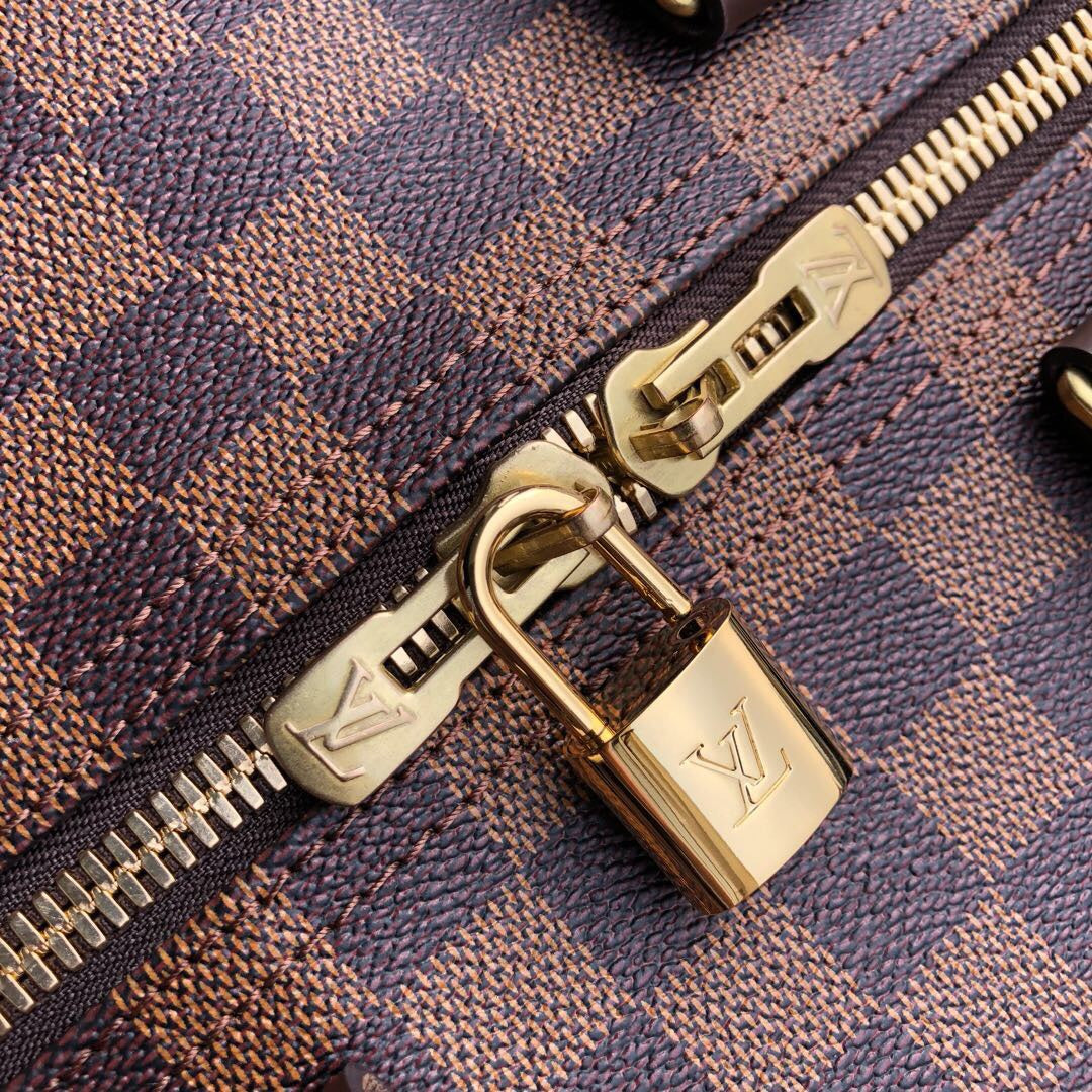 LV Keepall BandouliÃƒÂ¨re 45 Damier Ebene Canvas For Women, WoBags 17.7in/45cm LV N41428