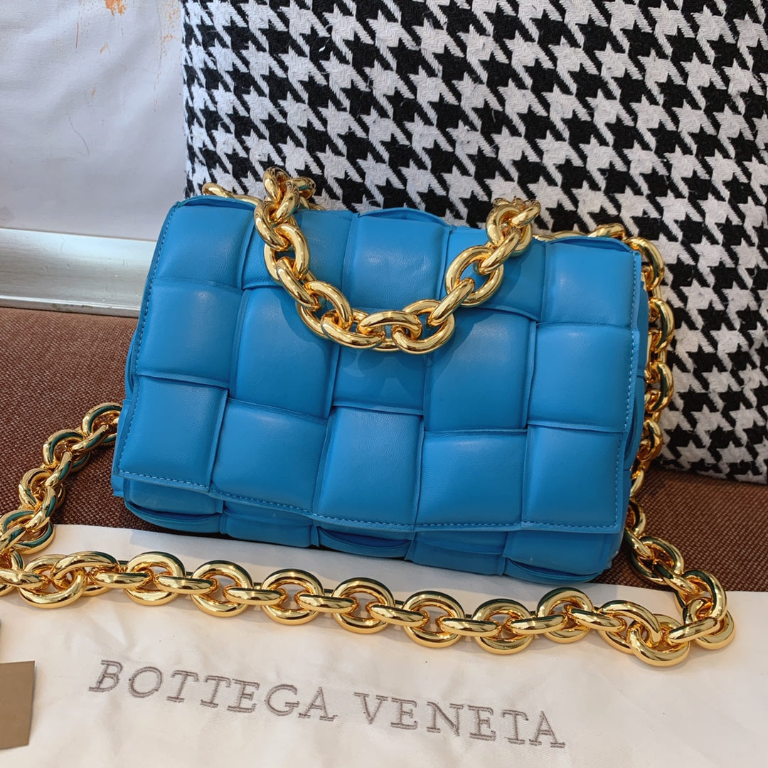 GLAMI Chain Cassette Blue, For Women, WomenÃ¢â‚¬â„¢s Bags 10.2in/26cm