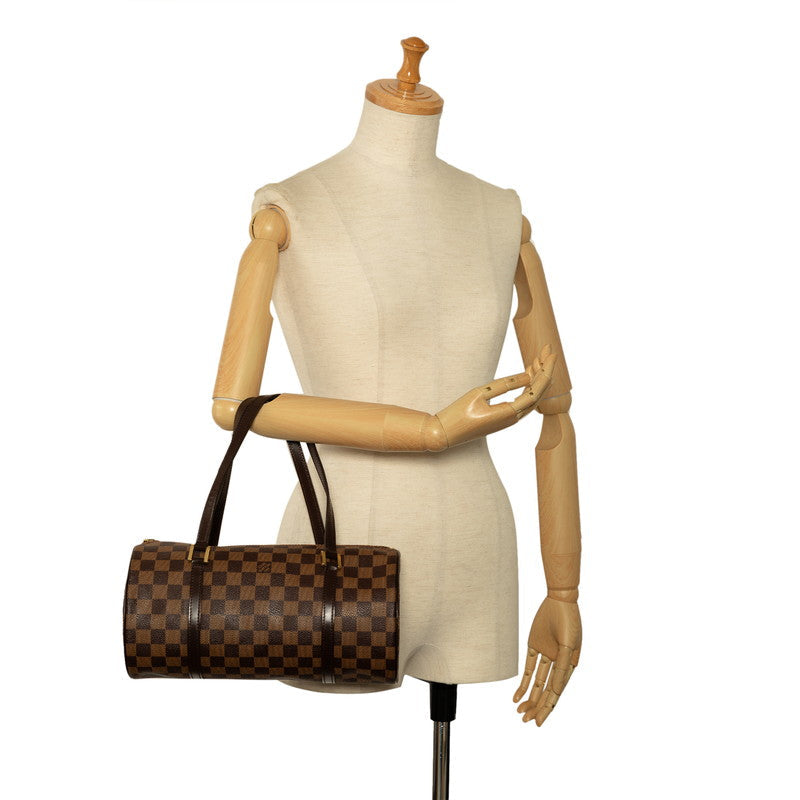 Louis Vuitton Damier Papillon 30 Handbag N41210 Brown PVC Leather