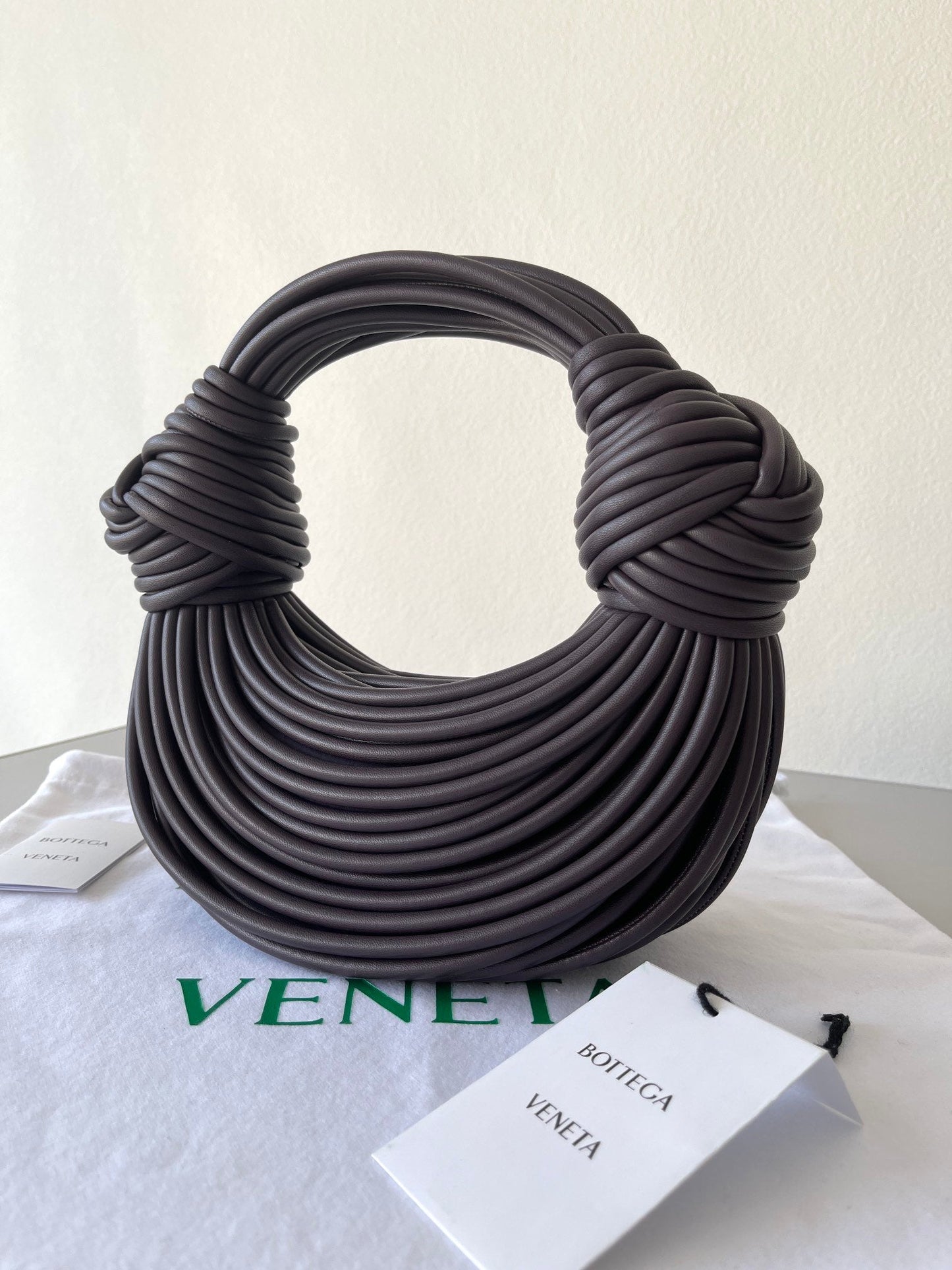 GLAMI Double Knot Dark Violet, For Women, Bags 9.8in/25cm
