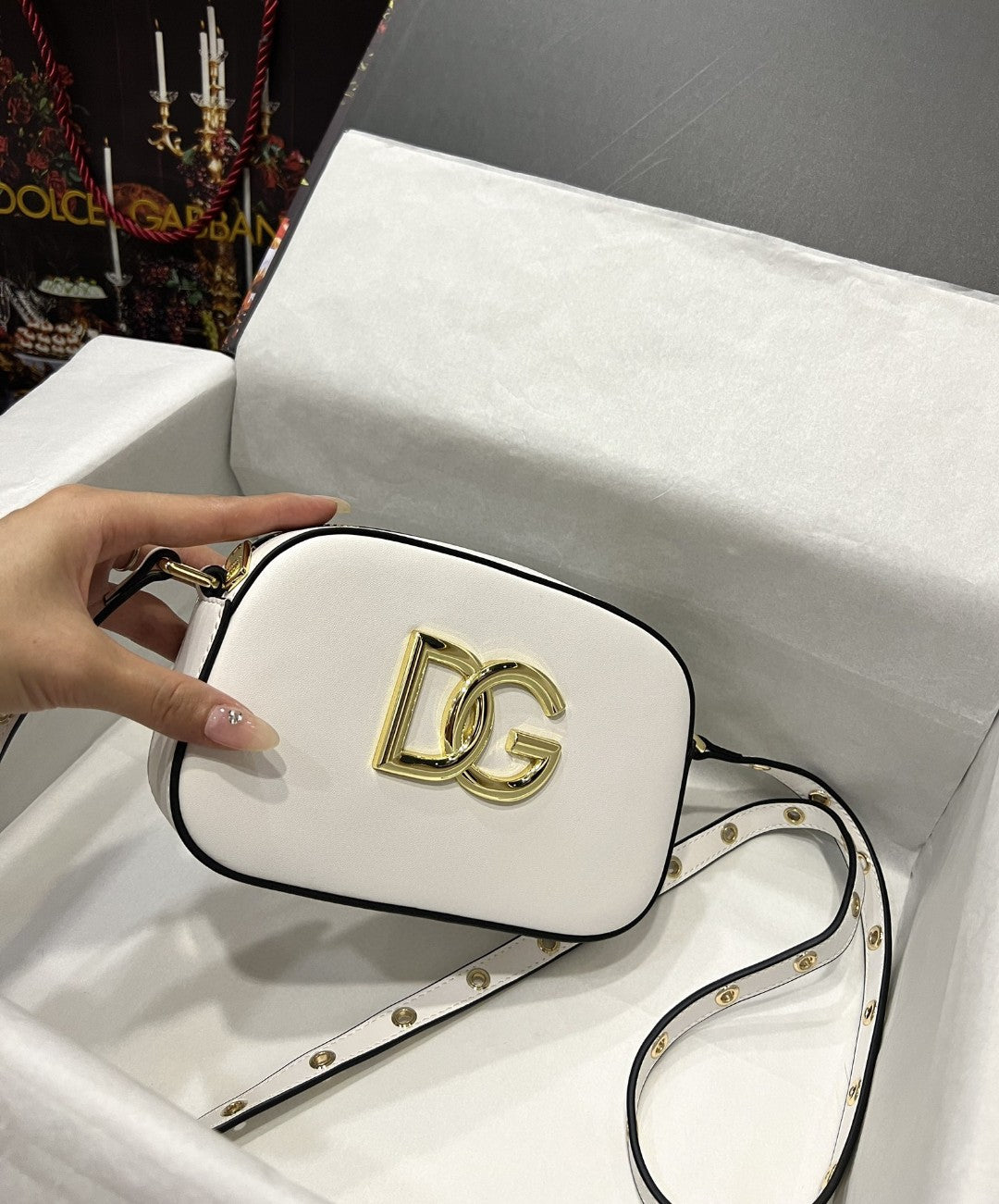 GLAMI Crossbody 3.5 Bag White For Women 7.5in/19cm GLAMI GLAMI7095AW57680002