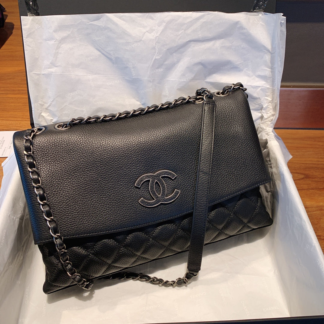 CHLGlamIap Bag With Top Handle Black Bag For Women 32cm/12.5in