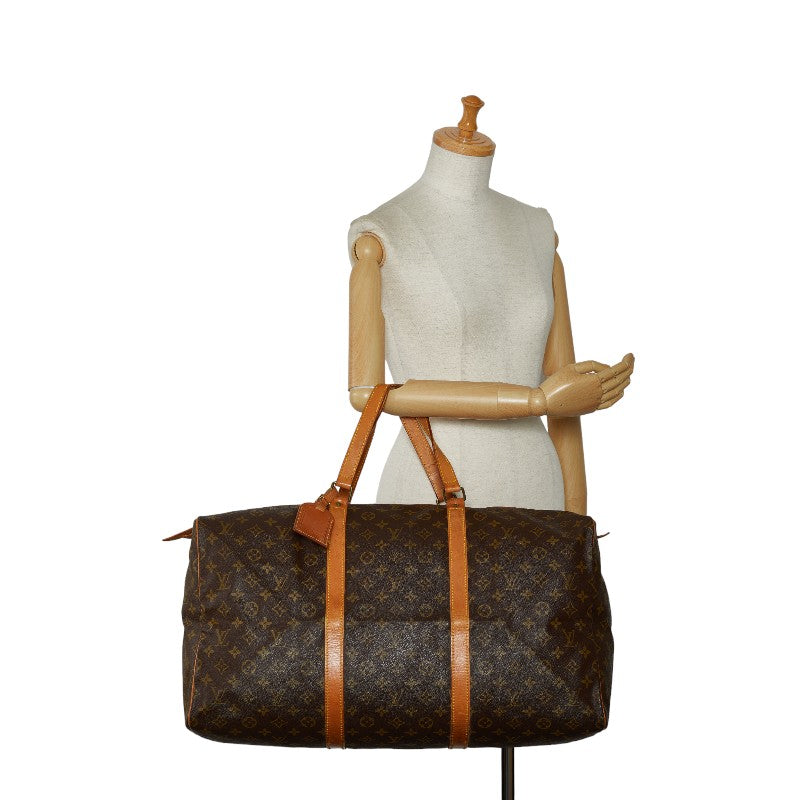 Louis Vuitton Monogram M41622 Boston Bag PVC/Leather Brown