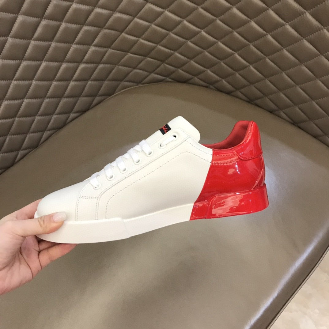 GLAMI Portofino Sneakers White/Red For Men GLAMI Shoes