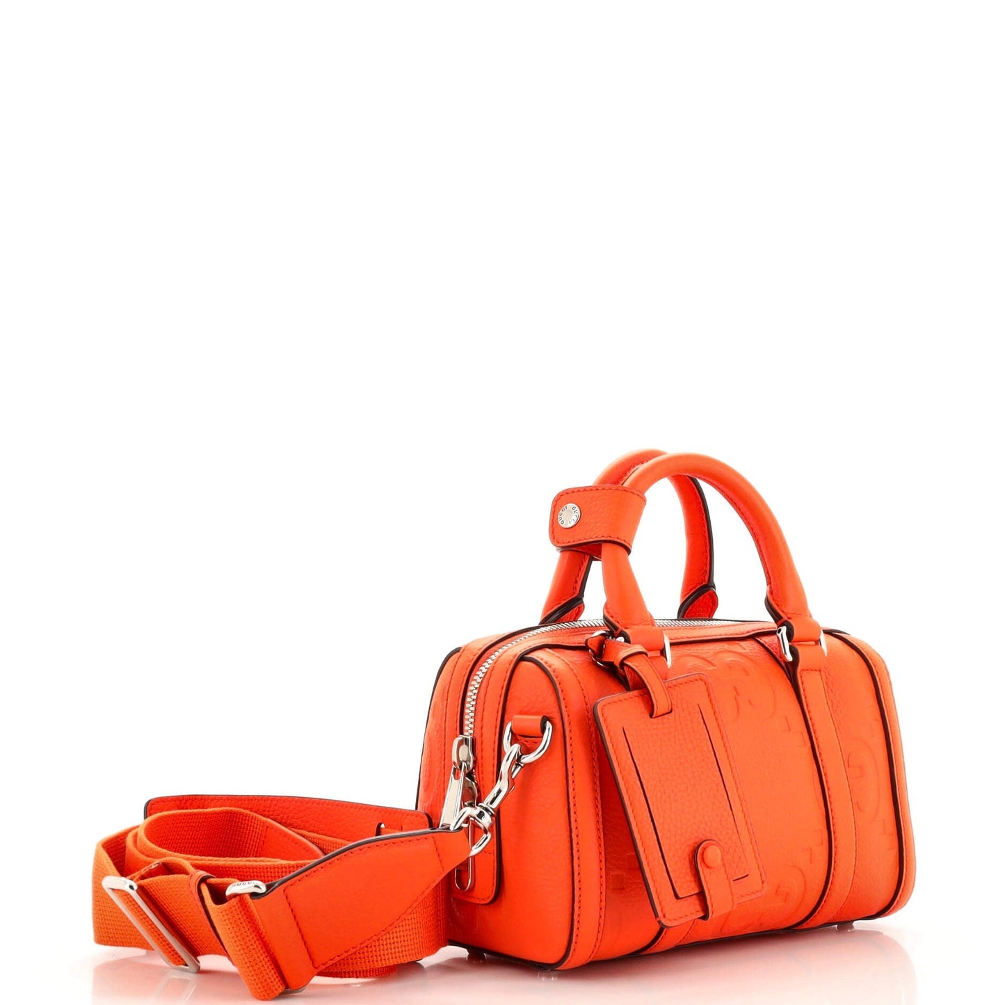 Duffle Bag Jumbo GG Embossed Leather Mini