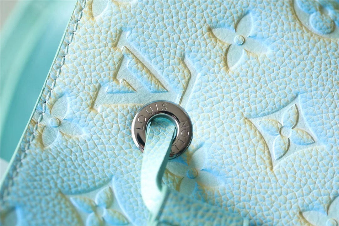 LV NeoNoe GLAMI Monogram Empreinte Mint For Women,  Shoulder And Crossbody Bags 7.9in/20cm LV