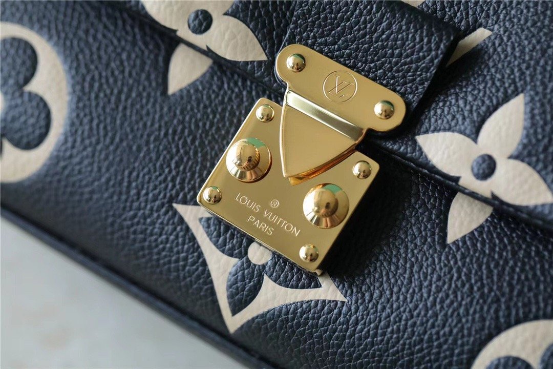 LV Madeleine GLAMI Monogram Empreinte Black For Women,  Shoulder and Crossbody Bags 9.4in/24cm LV M45978