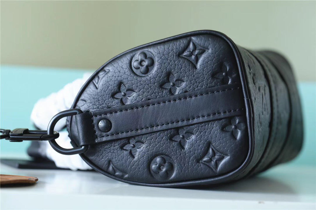LV Nano Speedy Monogram Empreinte Black For Women, WomenÃ¢â‚¬â„¢s Bags, Shoulder And Crossbody Bags 6.3in/16cm LVÃ‚Â 