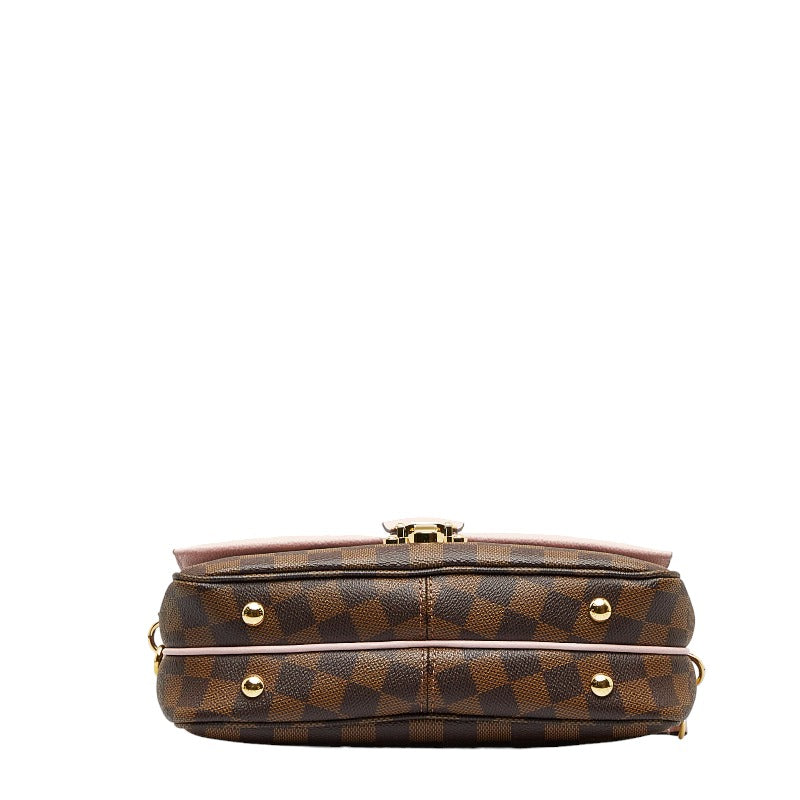 Louis Vuitton Louis Vuitton Damière N44244 Shoulder Bag PVC/Ledger Magnolia Pink Brown