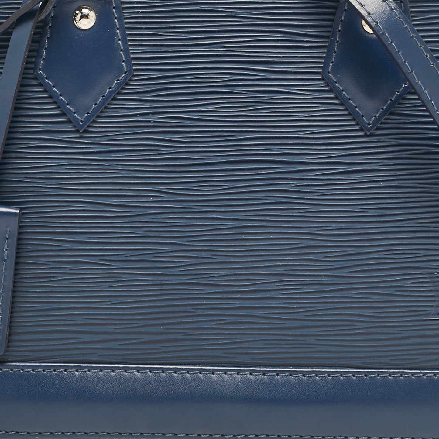 Louis Vuitton Indigo Epi Leather Alma Bb Bag..